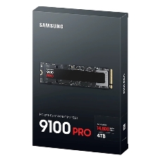 Накопитель SSD 4Tb Samsung 9100 PRO, M.2, PCI-E 5.0 x4, TLC 3D NAND R/W - 14800/13400 Mb/s