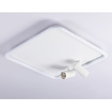 Светильник Ambrella light FL5114/1+2 WH белый 97W 3000K-6400K 480*480*130 (ПДУ ИК)
