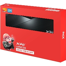 Оперативная память XPG Lancer, DDR5, 32GB (2x16GB), 6000MHz, CL30, DIMM, с радиаторами, черный