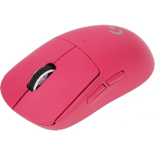 Мышь беспроводная Logitech G PRO X SUPERLIGHT розовый, 25600 dpi, радиоканал, USB, кнопки - 5