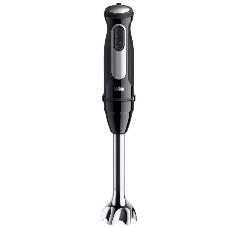 Блендер погружной Braun MQ55254MBK черный, 1000 Вт, 25 скоростей, турбо