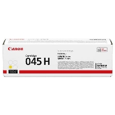 Картридж лазерный Canon 045Y H желтый, 2200 стр., для i-SENSYS MF631/633/635, LBP611
