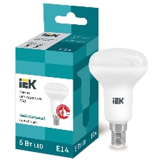 Лампа cветодиодная IEK LLE-R50-5-230-40-E14 ECO R50 рефлектор 5Вт 230В 4000К E14 Лампа cветодиодная IEK LLE-R50-5-230-40-E14 ECO R50 рефлектор 5Вт 230В 4000К E14