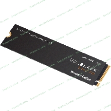 Накопитель SSD WD Black SN770 NVMe, 1.0Tb, M.2(22x80мм), NVMe, PCIe 4.0 x4, 3D TLC, R/W 5150/4900Mb/s, IOPs 740 000/800 000, TbW 600, DWPD 0.3 (12 мес.)