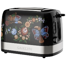 Тостер GARLYN Flower Grace TR-500 - черный