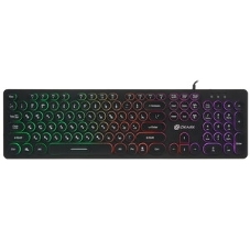 Клавиатура Oklick 420MRL проводная, USB Type-A, чёрный