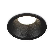 Встраиваемый точечный светильник Ambrella light TN102806 BK черный GU5.3 D81*50