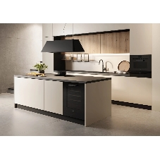 Винный шкаф Elica PRF0191774, 60 см, объем 103 л, 4 полки, светодиодное освещение, 36 бутылок, уровень шума 42 дБ, черный