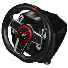 Игровой руль с педалями FLASHFIRE ES900R (Совместим с Nintendo Switch, PS3, PS4, Xbox One, Xbox XSX/XSS, ПК; USB подключение)