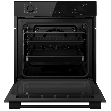 Духовой шкаф Kuppersberg HO 622 BB, High-Tech, 78 л, комбинированное управление, дисплей, таймер, 11 режимов, макс. температура 300 градусов, гриль, телескопические направляющие (на 1 уровень), энергоэффективность А, цвет черный, цвет фурнитуры черный