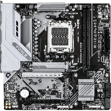 Материнская плата GIGABYTE B850M FORCE, AM5, AMD B850, 2xDDR5, 4xSATA, 3xM.2, 1xPCIe 5.0 x16, DisplayPort, HDMI, 1x2.5Gb LAN, 3x3.5 мм, 7.1, microATX