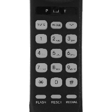 Телефон проводной Ritmix RT-002 черный