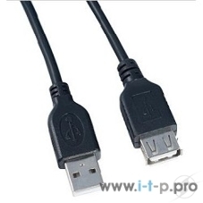 Кабель PERFEO USB2.0 A вилка - А розетка, 1 м. (U4502)