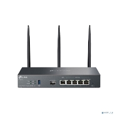 VPN-маршрутизатор TP-Link ER706W Omada с гигабитными портами и поддержкой Wi-Fi AX3000, 1 гиг. SFP WAN/LAN, 1 гиг. RJ45 WAN, 4 гиг. RJ45 WAN/LAN, USB 3.0, до 574 М/с на 2,4 ГГц + до 2402 М/с