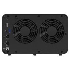 Сетевое хранилище TerraMaster F6-424 tower NAS QC 3,4Ghz/8Gb(32)/TRAID,JBOD,RAID0,1,10,5,6/up to 6 HDD SATA(3,5' or 2,5')/2xM.2 2280 NVMe/2xUSB/HDMI/2x2,5GbE RJ-45/iSCSI/1xPS/1YW
