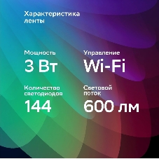 Лента светодиодная для управления светом/электроприборами Sber SBDV-00033