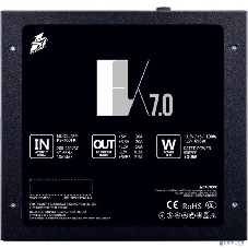 Блок питания 1STPLAYER FK 750W, 750Вт, 120мм, черный