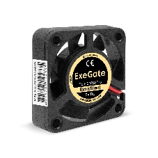 Вентилятор 5В DC ExeGate ExtraSilent ES04010S2P-5 (40x40x10 мм, Sleeve bearing (подшипник скольжения), 2pin, 4500RPM, 22dBA)