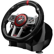 Игровой руль с педалями FLASHFIRE ES900R (Совместим с Nintendo Switch, PS3, PS4, Xbox One, Xbox XSX/XSS, ПК; USB подключение)