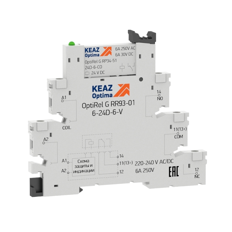 Релейный модуль OptiRel G RM38-51-24D-6-V-CO
