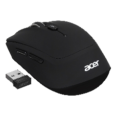 Мышь беспроводная Acer OMR050 черный, 1600 dpi, радиоканал, Bluetooth, USB, кнопки - 6