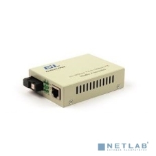 Конвертер из UTP GIGALINK GL-MC-UTPF-SC1F-18SM-1550-N 100Мбит/c в WDM, без LFP, SM, SC, Tx:1550/Rx:1310, 18 дБ (до 20 км)