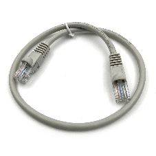 Патч-корд Buro LSZH UTP cat5E 0.5м серый RJ-45 (m)-RJ-45 (m)