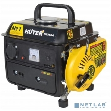 Электрогенератор бензиновый инверторный Huter HT950A, 0.95 кВт, 63 дБ, 16.8 кг