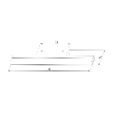 Светильник настенный светодиодный MRL LED 1075 / Tabla LED хром