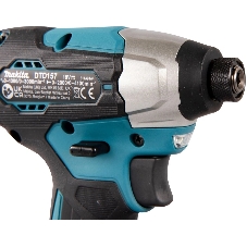 Дрель-шуруповерт Makita DTD157RTJ, 18 В, 5 Ач, 140 Нм, бесщеточный, ударный