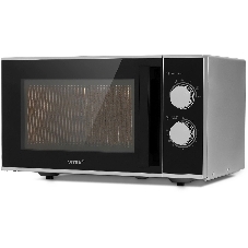 Микроволновая печь Vitek VT-MW0823 серебристый/черный, 23 л, 900 Вт, переключатели - поворотный механизм