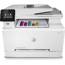 МФУ лазерное HP Color LaserJet Pro M283fdw (7KW75A), A4, цветной, печ. до 21 стр/мин., скан. до 26 стр/мин. (ч/б) 22 стр/мин. (цвет), 600 x 600 dpi (печать) 300x300dpi (скан), USB, RJ-45, Wi-Fi, Air Print, Mopria