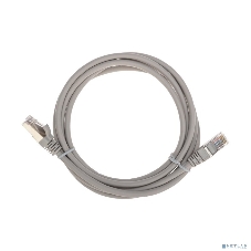 Патч-корд F/UTP Rexant cat.5e, RJ45-RJ45, 26AWG, ZH нг(А)-HF, серый, 2 м