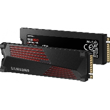 Накопитель SSD Samsung 990 PRO, 1000Gb, PCIe 4.0 x4, M.2 2280, NVMe, R/W 7450/6900, с радиатором