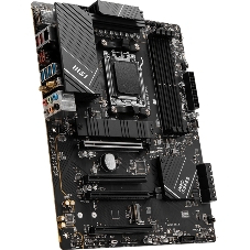 Материнская плата MSI PRO B650-P WIFI, AM5, AMD B650, 4xDDR5, 6xSATA, 2xM.2 (PCIe 4.0), 2xPCIe 4.0 x16, 2xPCIe 3.0 x16, 1xHDMI, 1xDP, 1x2.5Gb LAN, Wi-Fi, Bluetooth, 1xUSB-C 20Gbps, 3xUSB-A 10Gbps, 4xUSB-A 5Gbps, 3x3.5 мм, 7.1, чёрный, ATX