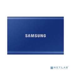 Внешний SSD Samsung T7, 2TB, USB 3.2 Gen 2 Type-C, R/W 1050/1000, синий