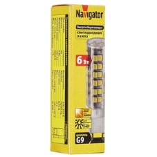 Лампа светодиодная Navigator NLL-P-G9-5-230-3K 5 Вт капсульная 3000К теплый белый G9 400лм 230В