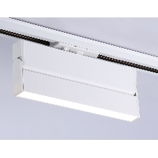 Трековый однофазный светодиодный светильник Ambrella light GL6806 WH белый LED 12W 4200K 230*22*87