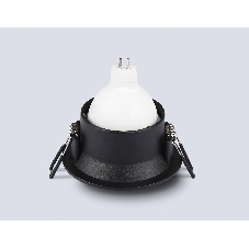 Встраиваемый точечный светильник Ambrella light TN102806 BK черный GU5.3 D81*50