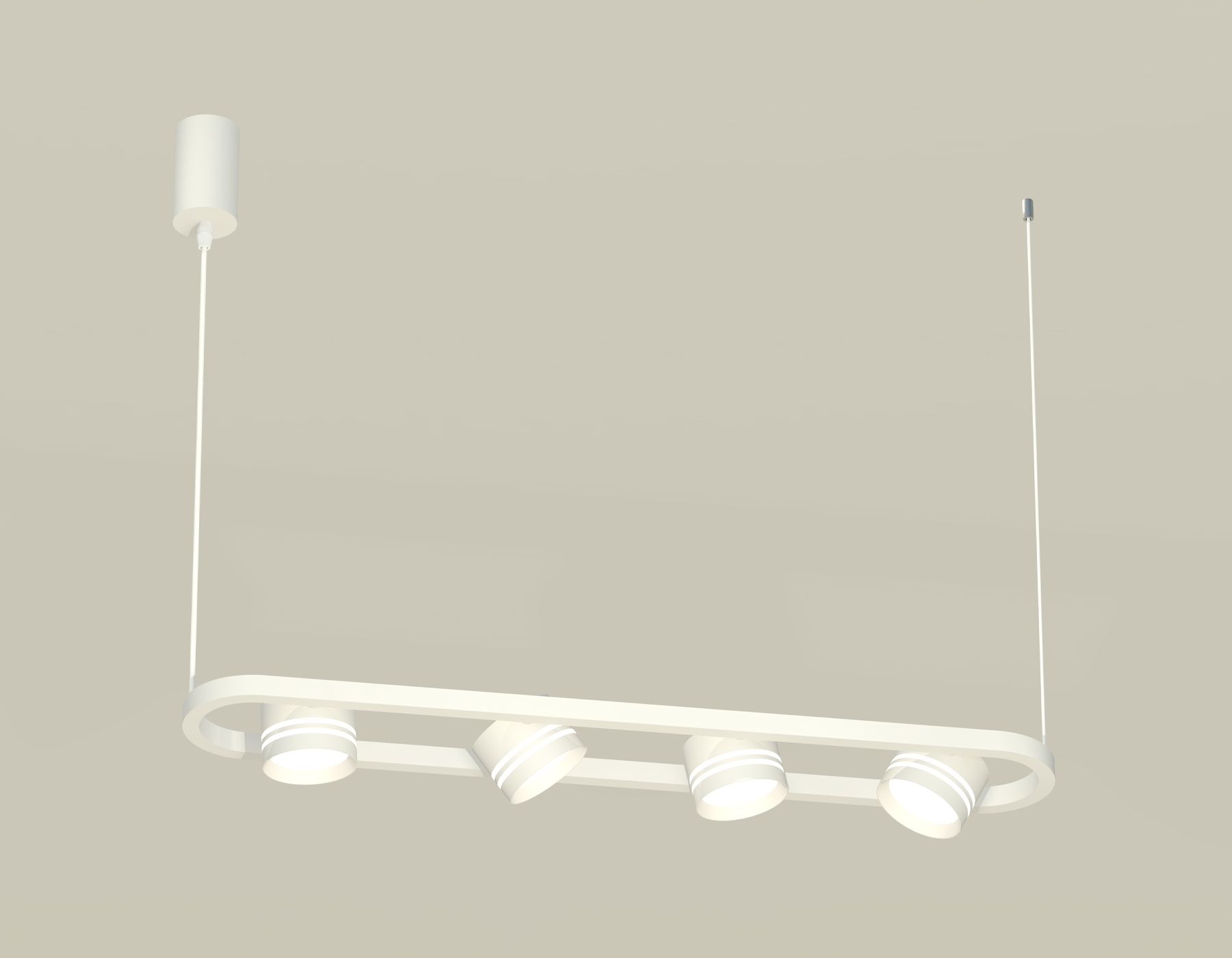 Светильник Ambrella light XB9163153/4 SWH/FR белый песок/белый матовый GX53 (C9163, N8477)