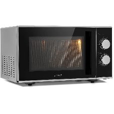 Микроволновая печь Vitek VT-MW0823 серебристый/черный, 23 л, 900 Вт, переключатели - поворотный механизм