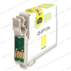 Картридж струйный Cactus CS-EPT1294 (T1294) желтый (10 мл) для Epson Stylus Office B42/BX305/BX305F/BX320/BX525/BX625/SX420/SX425