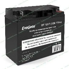 Батарея для ИБП ExeGate DT 1217 (12V 17Ah, клеммы F3 (болт М5 с гайкой))