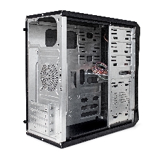 Компьютерный корпус ExeGate EX284022RUS Minitower BA-201 Black, mATX, (без БП), 2*USB, Audio