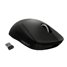 Мышь беспроводная Logitech G PRO X SUPERLIGHT черный, 25600 dpi, радиоканал, USB, кнопки - 5