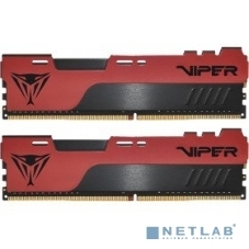 Оперативная память Patriot Viper Elite II, DDR4, 16GB (2x8 GB), 3200 MHz, CL18, DIMM, радиатор, красный, черный