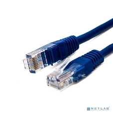 Кабель патч-корд, Filum FL-U5-C-3M-BL U/UTP 5e cat. 3м, 26AWG(7x0.16 мм), чистая медь, PVC, синий