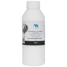 Чернила NVPrint пигментные NV-INK500PGM-BkC для аппаратов Canon PIXMA G5040, G6040, G2040, G7040, G1420, G2420, G3420, G2460, G3460, G3400, G4400, G2400, G1400, G3410, G4410, G2410, G1410, G3411, G1411, G1416; MAXIFY GX6040, GX7040 (500мл) черный