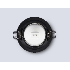 Встраиваемый точечный светильник Ambrella light TN102806 BK черный GU5.3 D81*50