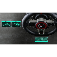 Игровой руль с педалями FLASHFIRE ES900R (Совместим с Nintendo Switch, PS3, PS4, Xbox One, Xbox XSX/XSS, ПК; USB подключение)